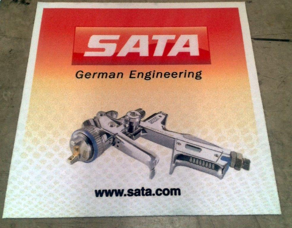 Sata branded tiles